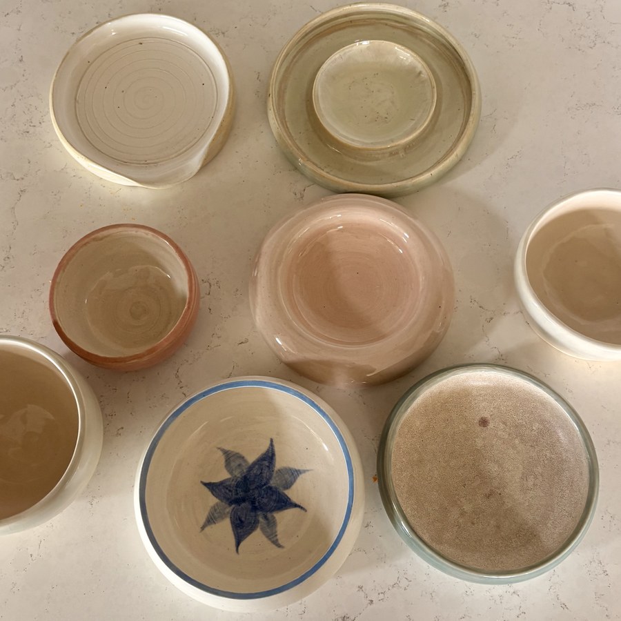 Collection of ceramic bowls