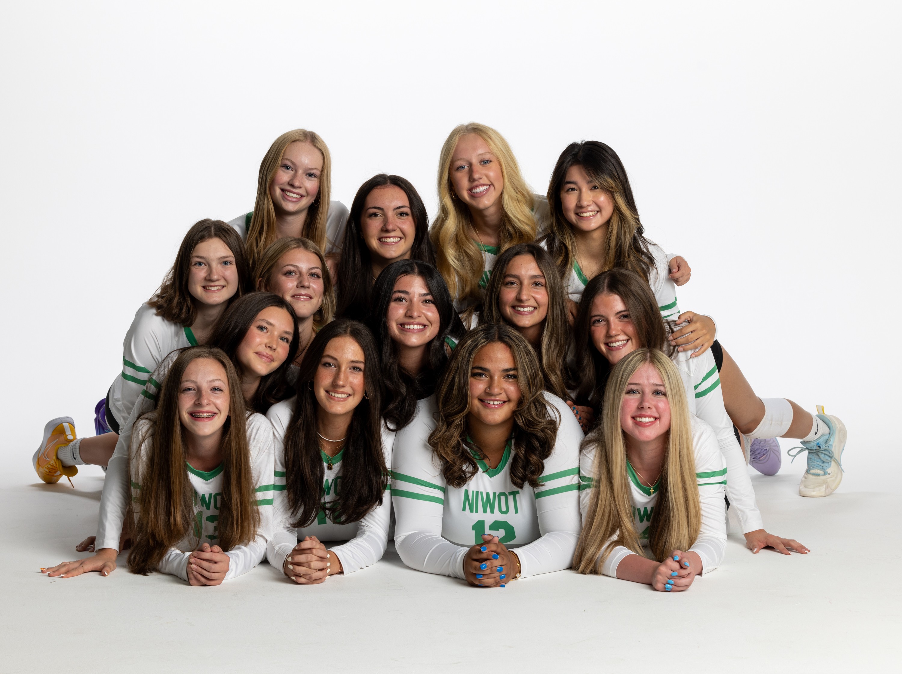 Varsity volleyball team photo